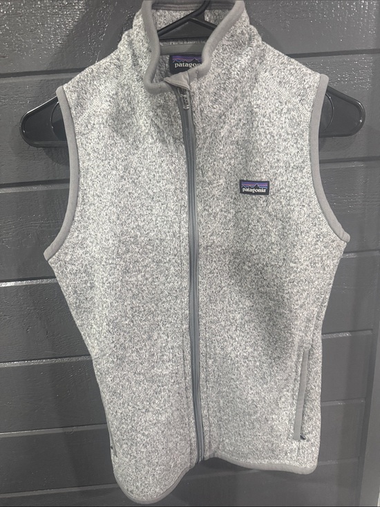 Patagonia Jackets & Blazers - Patagonia Heather Gray Full-Zip Fleece Vest